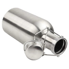 32OZ/64OZ Stainless Steel Beer Growler, Homebrew Portable Beer Barrel Secure Swing Top Lid Craft Beer Bottle Tight Airtight Seal