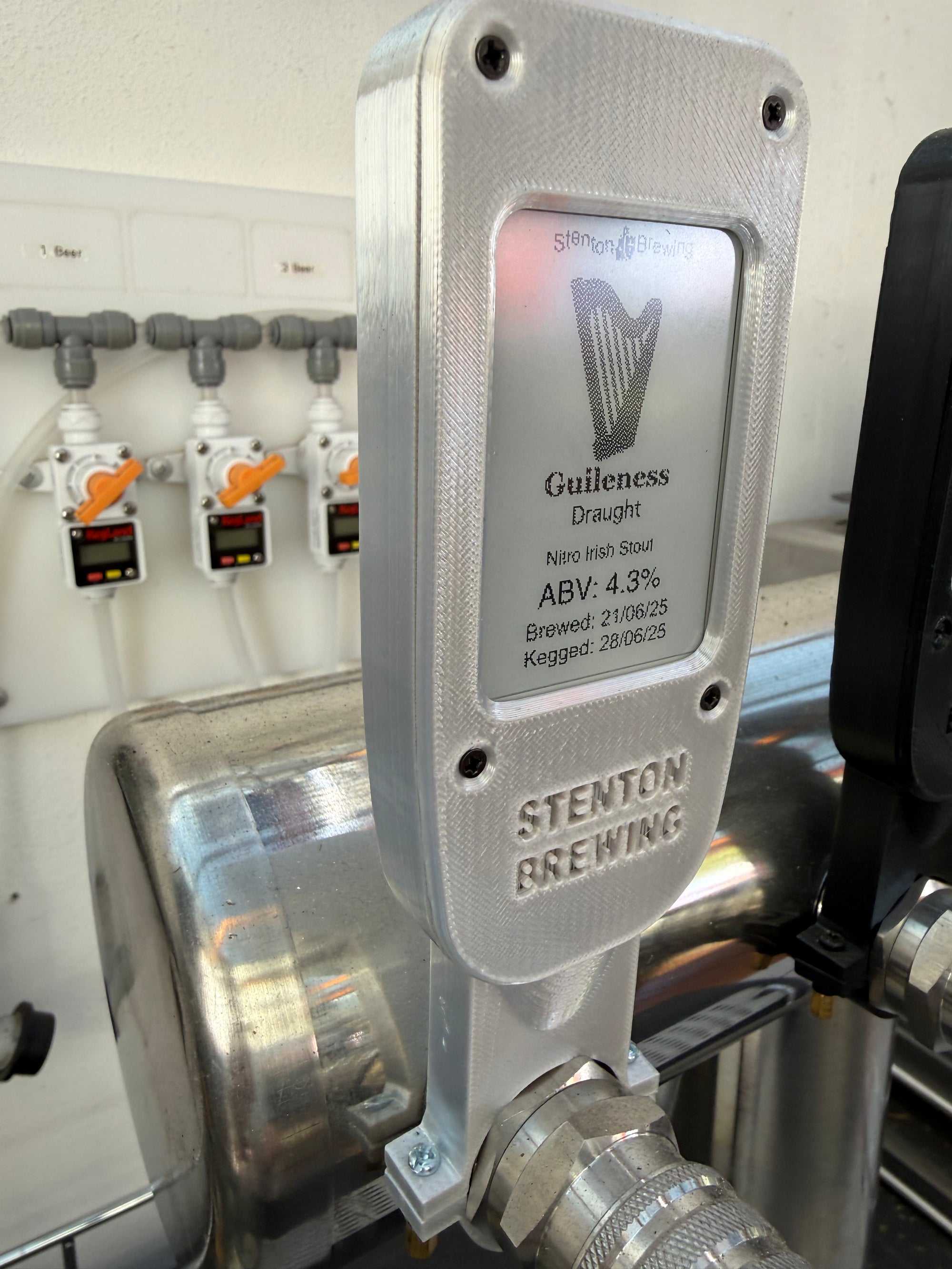 Complete Decal Holder in Speciality Metallic Silk