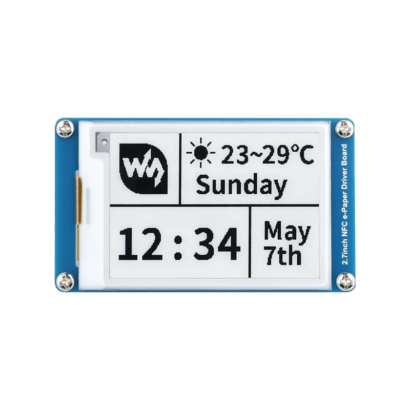 Local Stock 2.7inch Passive NFC-Powered E-Paper Module Wireless NFC Display
