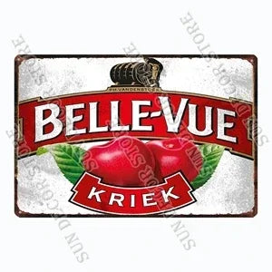 German Belgium Beer PERONI  WATERLOO  Retro Vintage Metal Tin Signs Poster for Room Bar Pub Club Man Cave Wall Decoration A-217