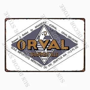 German Belgium Beer PERONI  WATERLOO  Retro Vintage Metal Tin Signs Poster for Room Bar Pub Club Man Cave Wall Decoration A-217