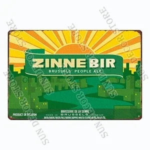 German Belgium Beer PERONI  WATERLOO  Retro Vintage Metal Tin Signs Poster for Room Bar Pub Club Man Cave Wall Decoration A-217