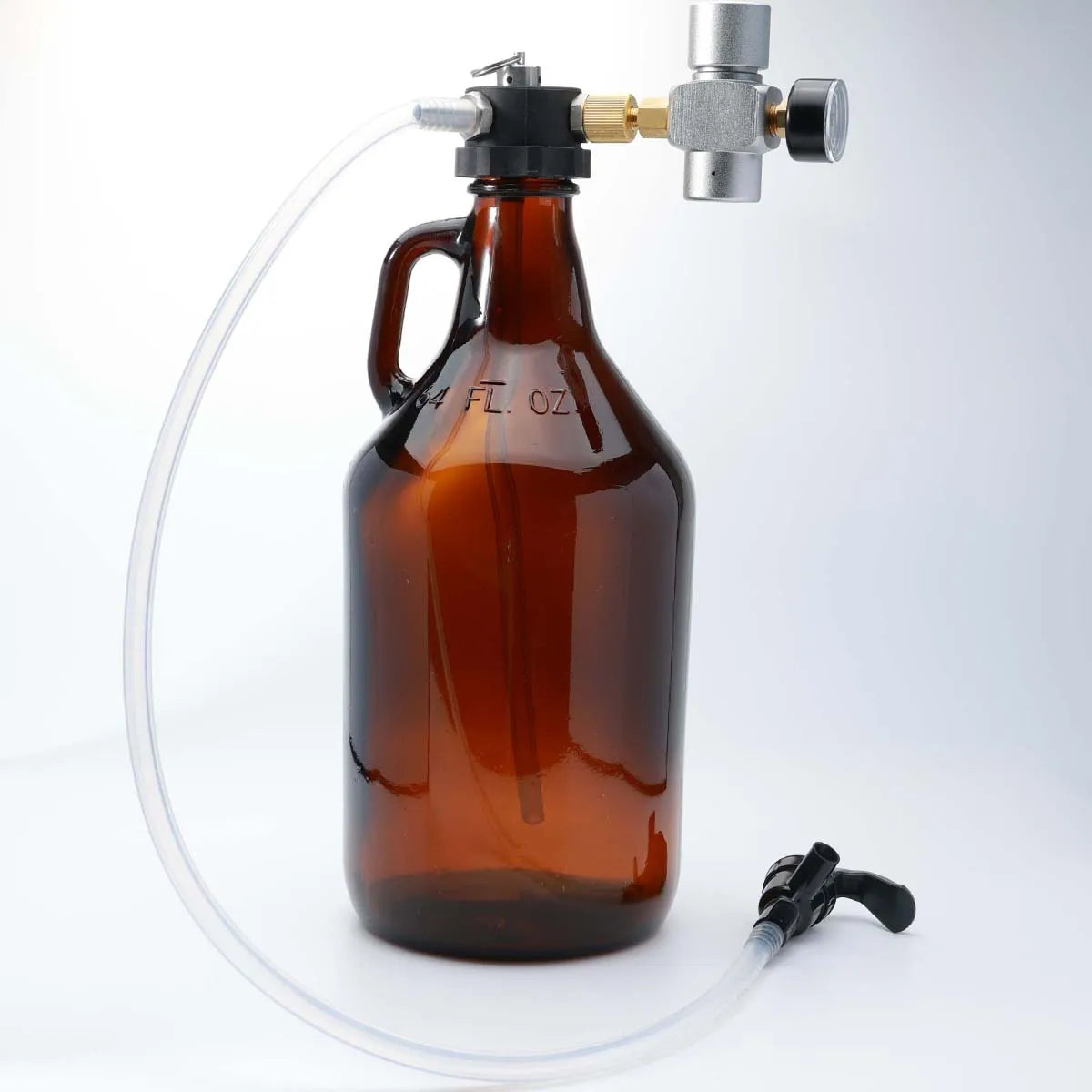 Growler Tap Kit Portable Growler Dispenser Homebrew Beer Kegging Equipment