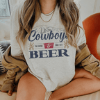 Cowboys & Beer Tee-0