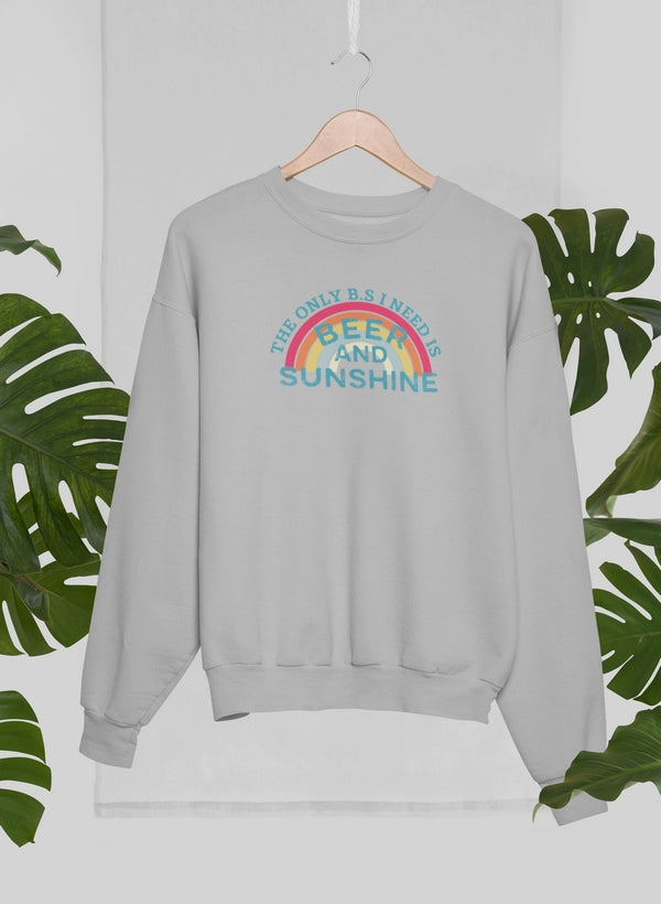 Beer & Sunshine Sweat Shirt-1